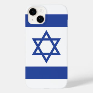 Coque Pour iPhone 14 Drapeau de l'État d'Israël Étoile de David Judaïsm