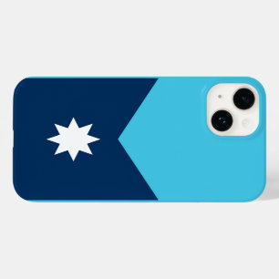 Coque Pour iPhone 14 Drapeau de l'État du Minnesota