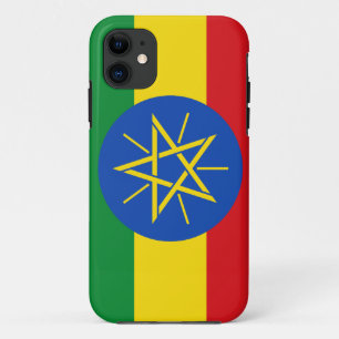 Coque iPhone 11 Drapeau de l'Ethiopie