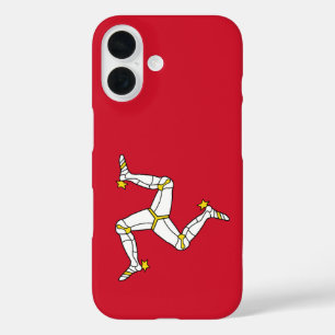 Coques iPhone 16 Drapeau de l'île de Man