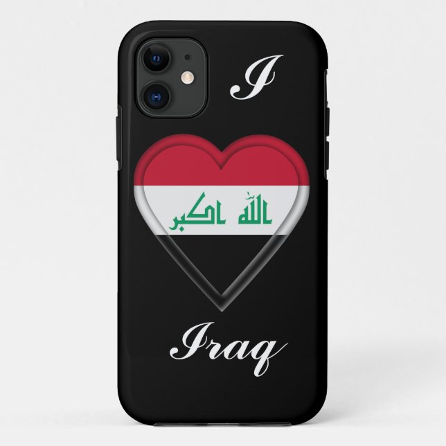 Coques Case-Mate iPhone Drapeau de l'Irak (Dos)