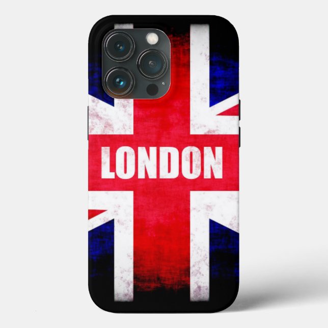 Coques Case-Mate iPhone Drapeau de Londres (Verso)