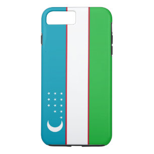 Coque Case-Mate Pour iPhone Drapeau de l'Ouzbékistan