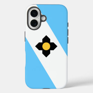 Coques iPhone 16 Drapeau de Madison, Wisconsin