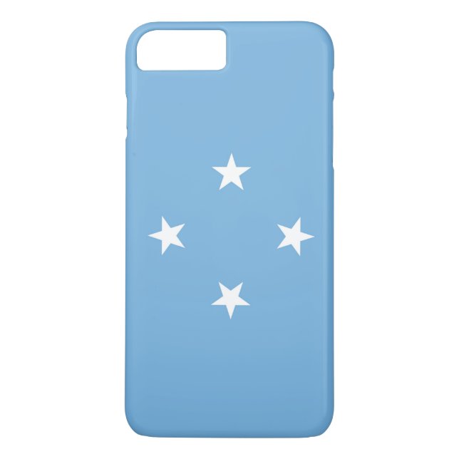 Coques Case-Mate iPhone Drapeau de Micronésie (Dos)