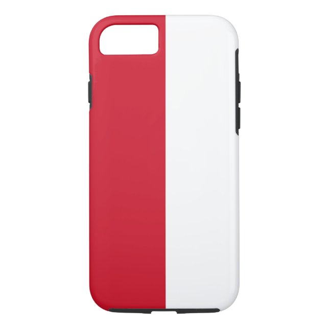 Coques Case-Mate iPhone Drapeau de Monaco (Dos)