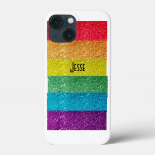Case-Mate iPhone Case Drapeau de Parties scintillant arc-en-ciel du Gay