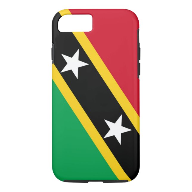 Coques Case-Mate iPhone Drapeau de Saint-Kitts-et-Nevis (Dos)