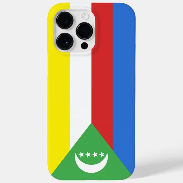 Coques Case-Mate iPhone Drapeau des Comores (Verso)