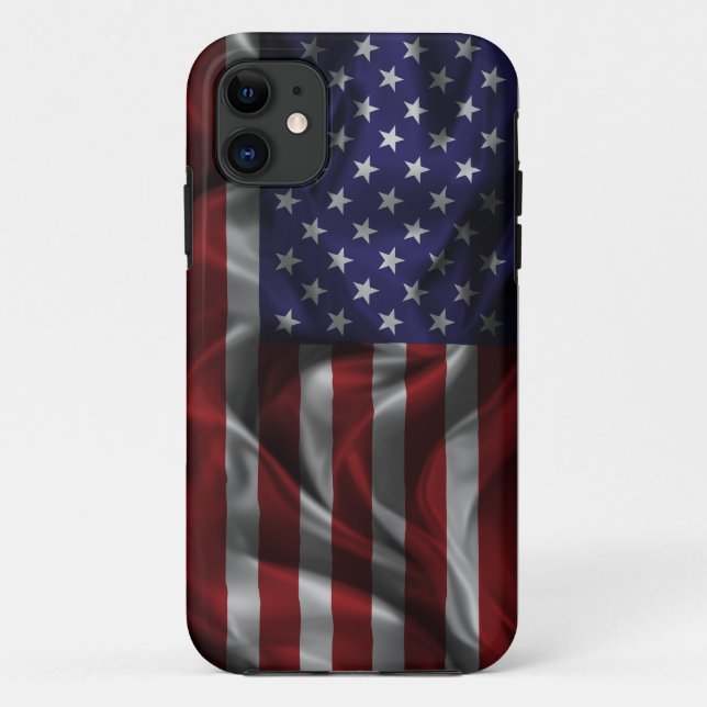 Coques Case-Mate iPhone Drapeau Des États-Unis D'Amérique (Dos)