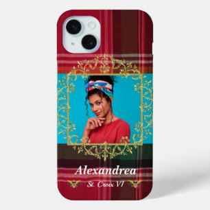 Coque iPhone 15 Mini Drapeau des îles Vierges américaines St. Croix Mad