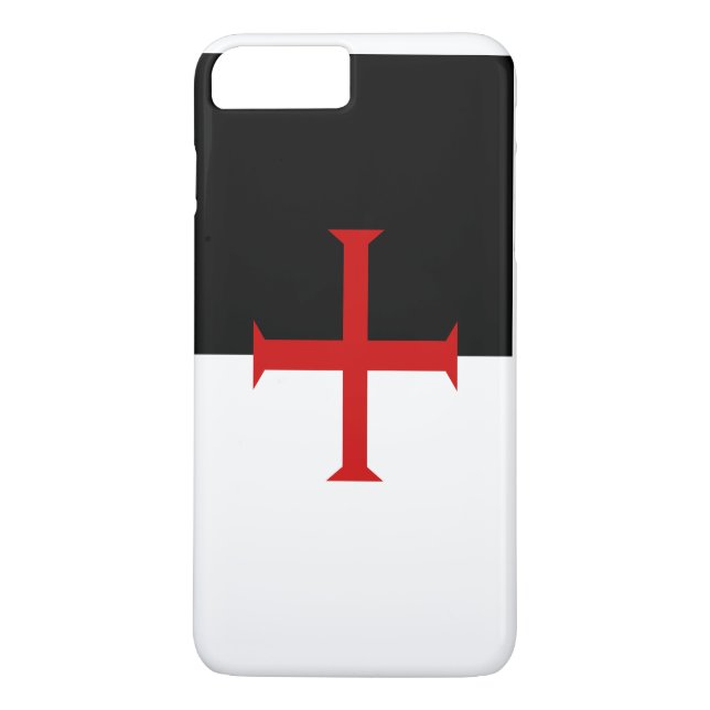 Coques Case-Mate iPhone Drapeau des Templiers (Dos)