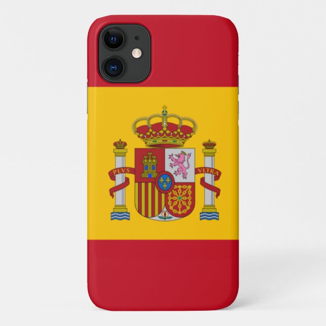 Coques Case-Mate iPhone drapeau d'espagne (Dos)