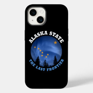 COQUE POUR iPhone 14 DRAPEAU D'ÉTAT D'ALASKA