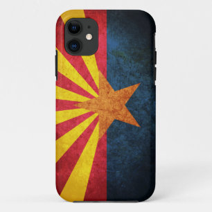 Coque iPhone 11 Drapeau d'état de l'Arizona