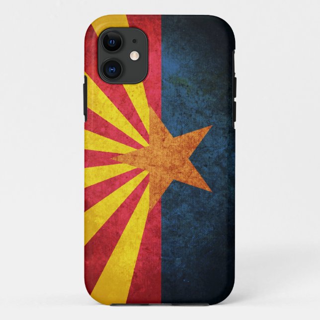 Coques Case-Mate iPhone Drapeau d'état de l'Arizona (Dos)