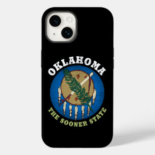 COQUE POUR iPhone 14 DRAPEAU D'ÉTAT D'OKLAHOMA