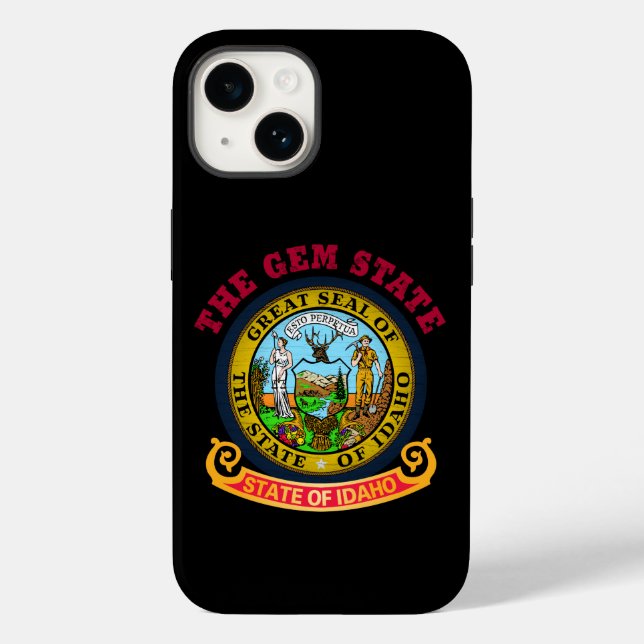 COQUES Case-Mate iPhone DRAPEAU D'ÉTAT IDAHO CROSSROADS (Verso)