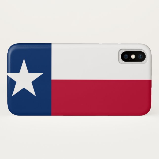Coques Case-Mate iPhone Drapeau d'État texan (Texas) (Dos (Horizontal))