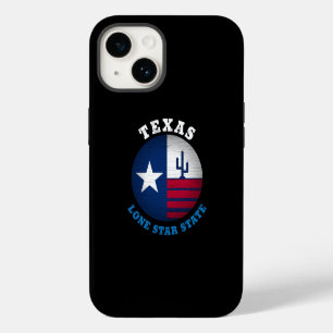 COQUE POUR iPhone 14 DRAPEAU D'ÉTAT TEXAS LONE STAR