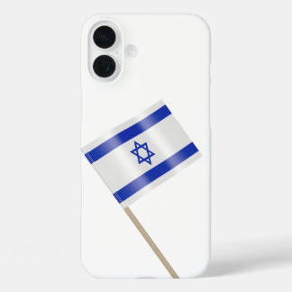 Coques iPhone 16 Plus Drapeau d'Israël