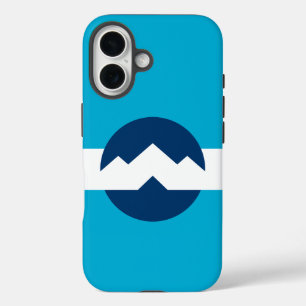 Coques iPhone 16 Drapeau d'Ogden, Utah