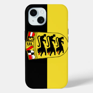 Coque Pour iPhone 15 Drapeau du Bade-Wurtemberg