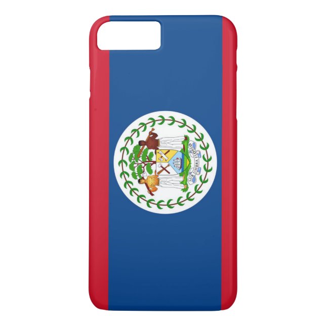 Coques Case-Mate iPhone Drapeau du Belize (Dos)