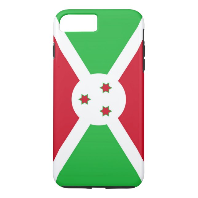 Coques Case-Mate iPhone Drapeau du Burundi (Dos)
