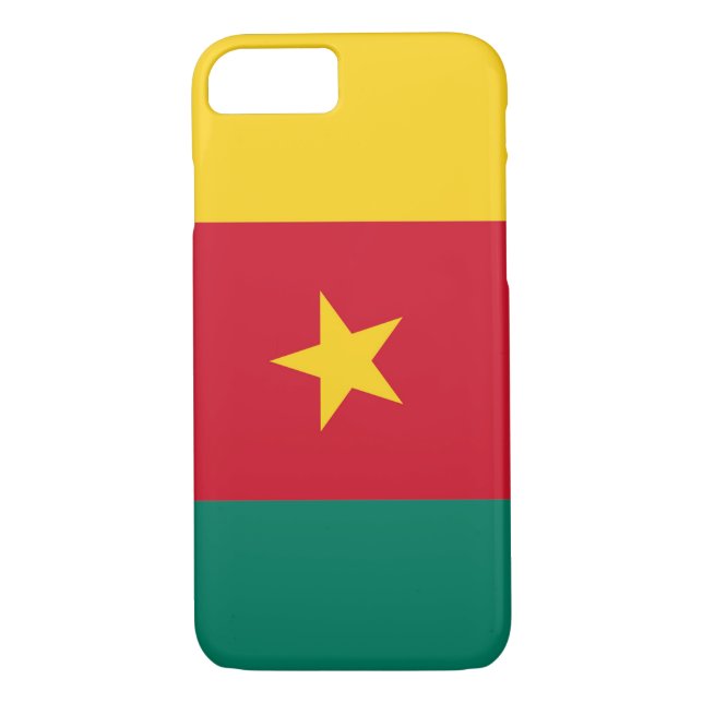 Coques Case-Mate iPhone Drapeau du Cameroun (Dos)
