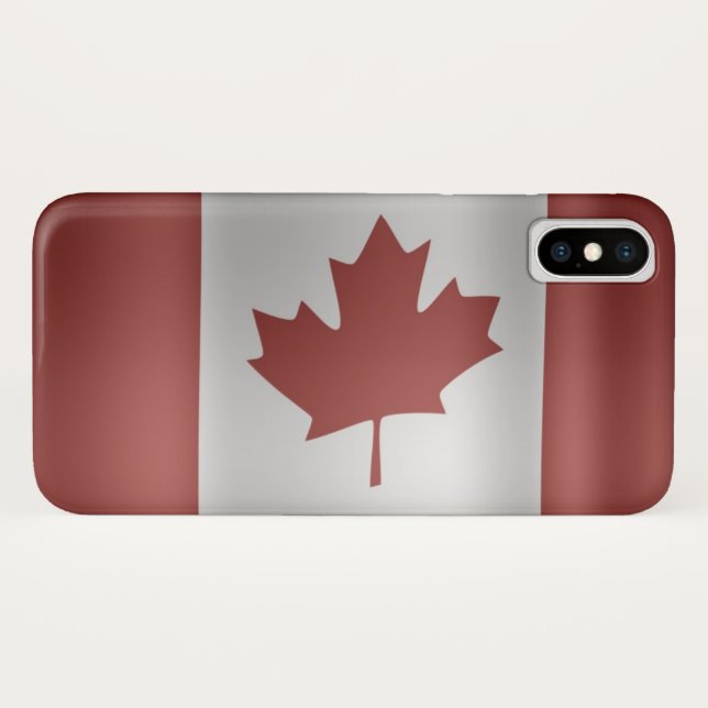 Coques Case-Mate iPhone Drapeau du Canada... (Dos (Horizontal))