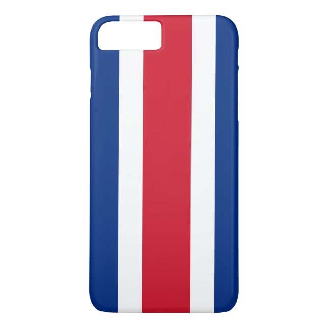 Coques Case-Mate iPhone Drapeau du Costa Rica (Dos)