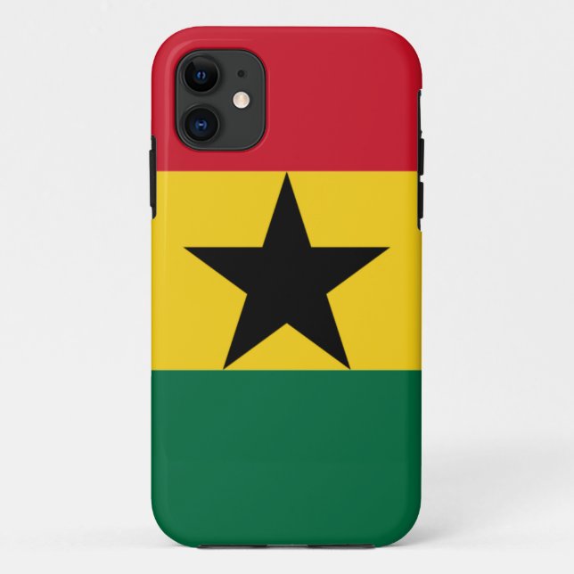 Coques Case-Mate iPhone Drapeau du Ghana (Dos)