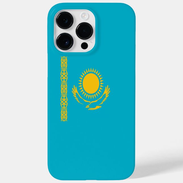 Coques Case-Mate iPhone Drapeau du Kazakhstan (Verso)