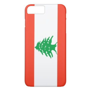 Coque iPhone 8 Plus/7 Plus Drapeau du Liban