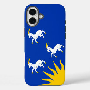 Coques iPhone 16 Plus Drapeau du Merionethshire Coque-coque iphone Mate