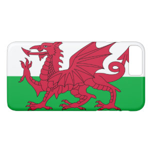 Coque iPhone 8 Plus/7 Plus Drapeau du Pays de Galles