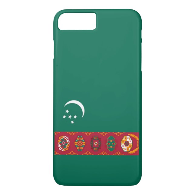 Coques Case-Mate iPhone Drapeau du Turkménistan (Dos)