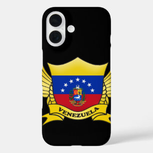 Coques iPhone 16 Drapeau du Venezuela