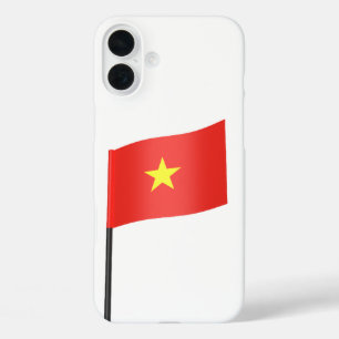 Coques iPhone 16 Plus Drapeau du Vietnam