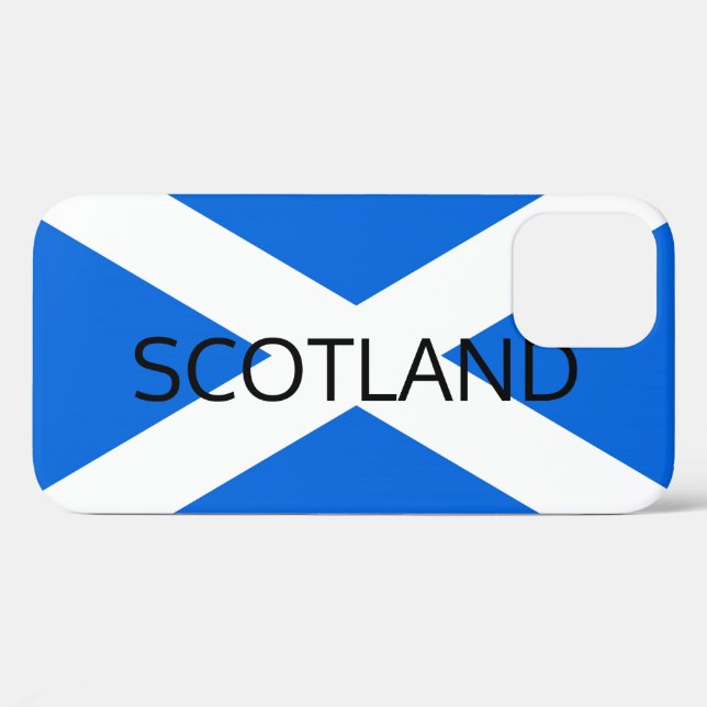 Coques Case-Mate iPhone Drapeau écossais (Verso (horizontal))
