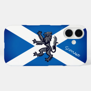 Coques iPhone 16 Drapeau écossais vintage, Ecosse, Rampant / mode