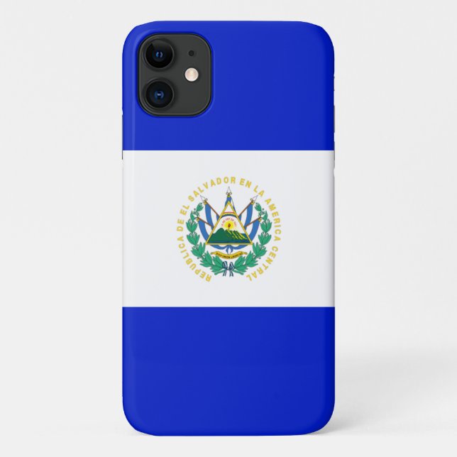 Coques Case-Mate iPhone Drapeau El Salvador (Dos)