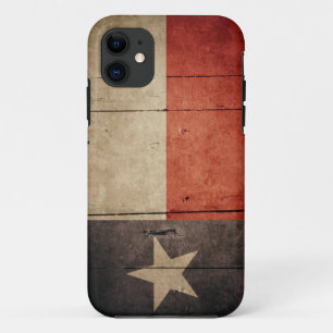 Etui iPhone Case-Mate Drapeau en bois rocailleux du Texas