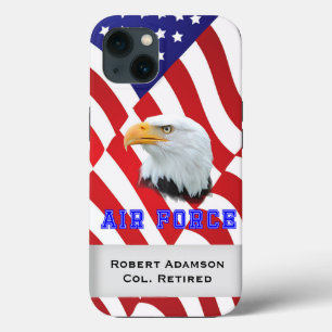 Case-Mate iPhone Case Drapeau et aigle de la Force aérienne militaire pe