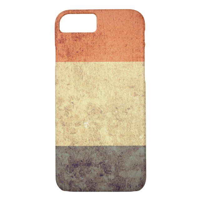 Coques Case-Mate iPhone Drapeau France - Grunge (Dos)