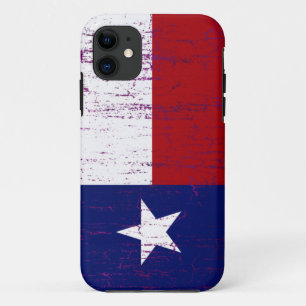 Coques Pour iPhone Drapeau grunge du Texas de style