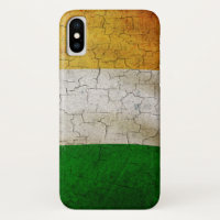 Drapeau Grunge Irlande