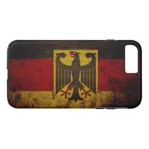 Case-Mate iPhone Case Drapeau grunge noir de l'Allemagne
