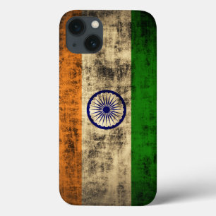 Coques Pour iPhone Drapeau grunge vintage de l'Inde